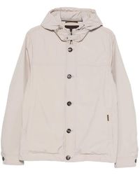 Moorer - Dalens Hooded Button-Fastening Jacket - Lyst