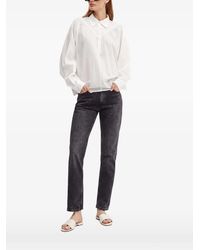 Sisley - Balloon-Sleeves Blouse - Lyst