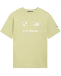 PUMA - X Bmw Motorsport Essentials Cotton T-Shirt - Lyst