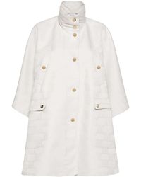 Max Mara - Capa con monograma en jacquard - Lyst