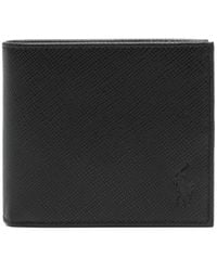 Polo Ralph Lauren - Saffiano Leather Bi-Fold Wallet - Lyst