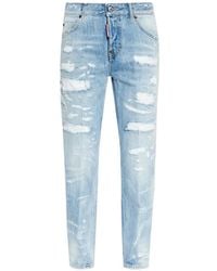 DSquared² - Cropped Jeans - Lyst