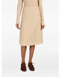 MARK-OFF - Brooklyn Ribbed-Knit Midi Skirt - Lyst