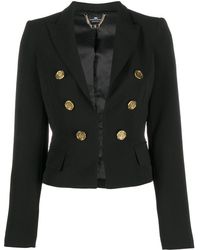 Elisabetta Franchi Cropped Jack - Zwart