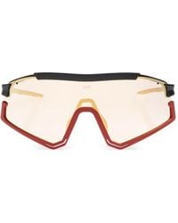 EA7 - Shield-Frame Logo-Detail Sunglasses - Lyst