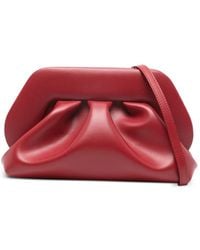 THEMOIRÈ - Medium Bios Ruched Clutch Bag - Lyst