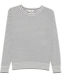 Herno - Striped Long-Sleeve Top - Lyst