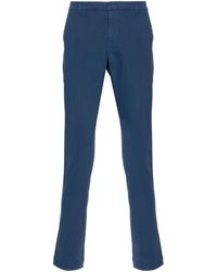 Dondup - Cotton Tapered Chino Trousers - Lyst