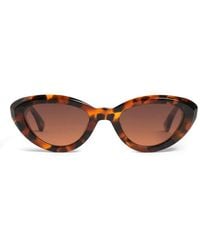 PETER AND MAY - Sonnenbrille Mit Cat-Eye-Gestell - Lyst