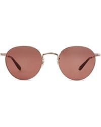 Garrett Leight - Round-Frame Sunglasses - Lyst