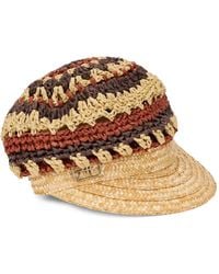 Alberta Ferretti - Hut Mit Flechtdetail - Lyst