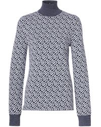 Burberry - Pullover mit Muster - Lyst