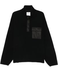 Visvim - Barlow Pullover Mit Kurzem Reißverschluss - Lyst
