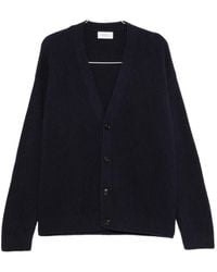 Diana Studio - Ribbed-Knit V-Neck Cardigan - Lyst