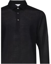 Galiana - Long-Sleeve Button Polo Shirt - Lyst