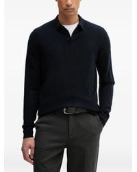 From Future - Long-Sleeve Polo Sweater - Lyst