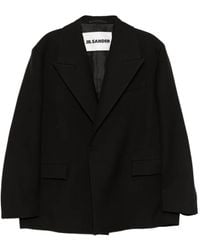 Jil Sander - Single-Breasted Blazer - Lyst