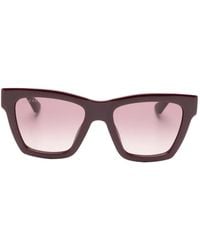 Gucci - Interlocking G Square-Frame Sunglasses - Lyst