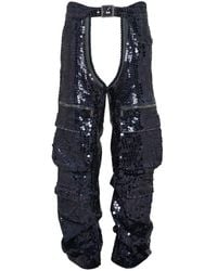 DSquared² - Cargo Broek Met Pailletten - Lyst