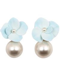 Jennifer Behr - Addison Floral-Motif Earrings - Lyst