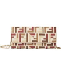 Fendi - Mini-Tasche mit FF-Muster - Lyst