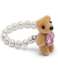 YVMIN - Bear-Detail Ring - Lyst