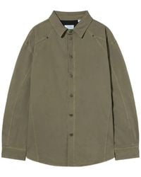Off-White c/o Virgil Abloh - Racing Staff Sport Overshirt - Lyst