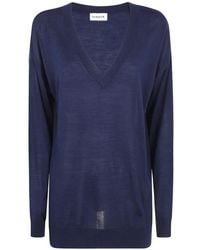 P.A.R.O.S.H. - V-Neck Sweater - Lyst