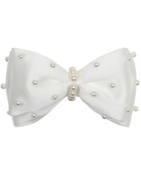 Self-Portrait - Bow Hair Clip - Lyst