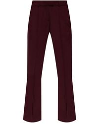 The Attico - Centre-Seam Flared Trousers - Lyst