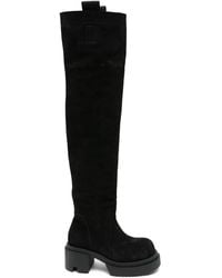Rick Owens - 75Mm Platform Boots - Lyst