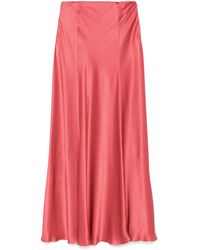 Alberta Ferretti - Rock Aus Satin - Lyst
