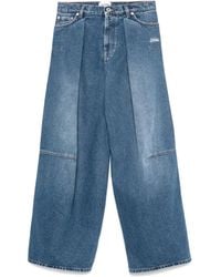 Jean Paul Gaultier - Jeans Met Geborduurd Logo - Lyst