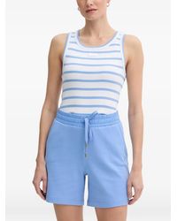 Joop! - Telma Striped Ribbed Tank Top - Lyst
