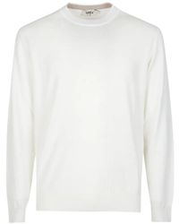 Altea - Crew-Neck Long-Sleeve Sweater - Lyst
