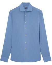 Fedeli - Sean Long-Sleeve Button-Down Shirt - Lyst