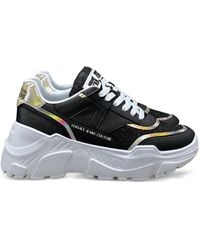 Versace Jeans Couture - Panelled Sneakers - Lyst