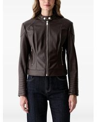 Guess - Zip-Up Panelled Jacket - Lyst