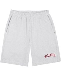 Sporty & Rich - Wellness Ivy Logo-Print Shorts - Lyst