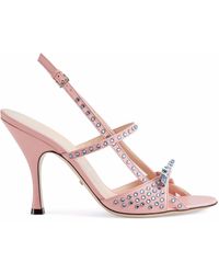 Sandalias de tacón Gucci de mujer: hasta el 43 % de descuento | Lyst