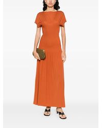 thread and supply black midi dress WALTER DRESS GREEN ONYX / S / Final Sale