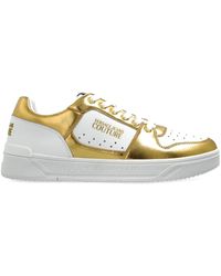 Versace Jeans Couture - Sneakers mit Metallic-Einsätzen - Lyst