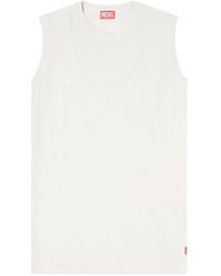 DIESEL - Mini D-Emb Cotton Dress - Lyst