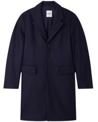 Sandro - Flap-Pocket Long-Sleeve Coat - Lyst