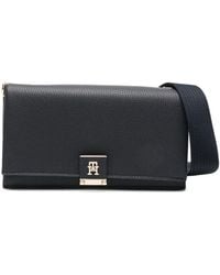 Tommy Hilfiger - Mini Logo Plaque Cross Body Bag - Lyst