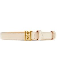 By Malene Birger - Marlos Logo-Buckle Leather Belt - Lyst