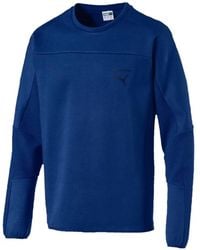 PUMA - Long-Sleeve Crewneck Sweater - Lyst