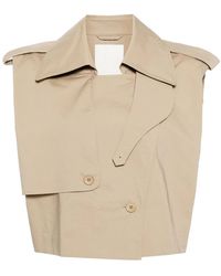 JNBY - Chaleco Tipo Gabardina Con Doble Botonadura - Lyst