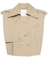 JNBY - Chaleco Tipo Gabardina Con Doble Botonadura - Lyst