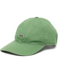 Lacoste - Baseballkappe Mit Logo-Patch - Lyst